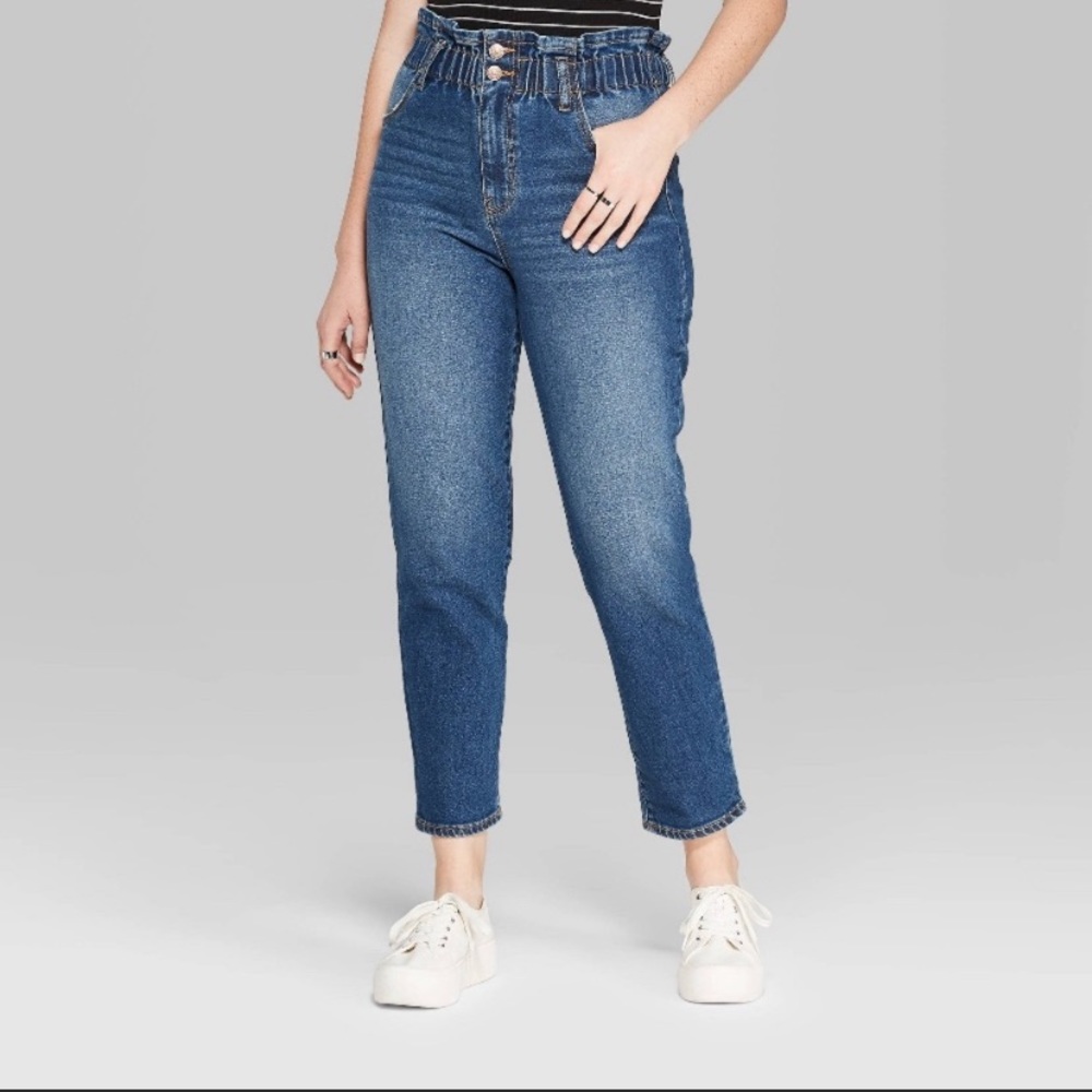 High Waisted Mom Jeans